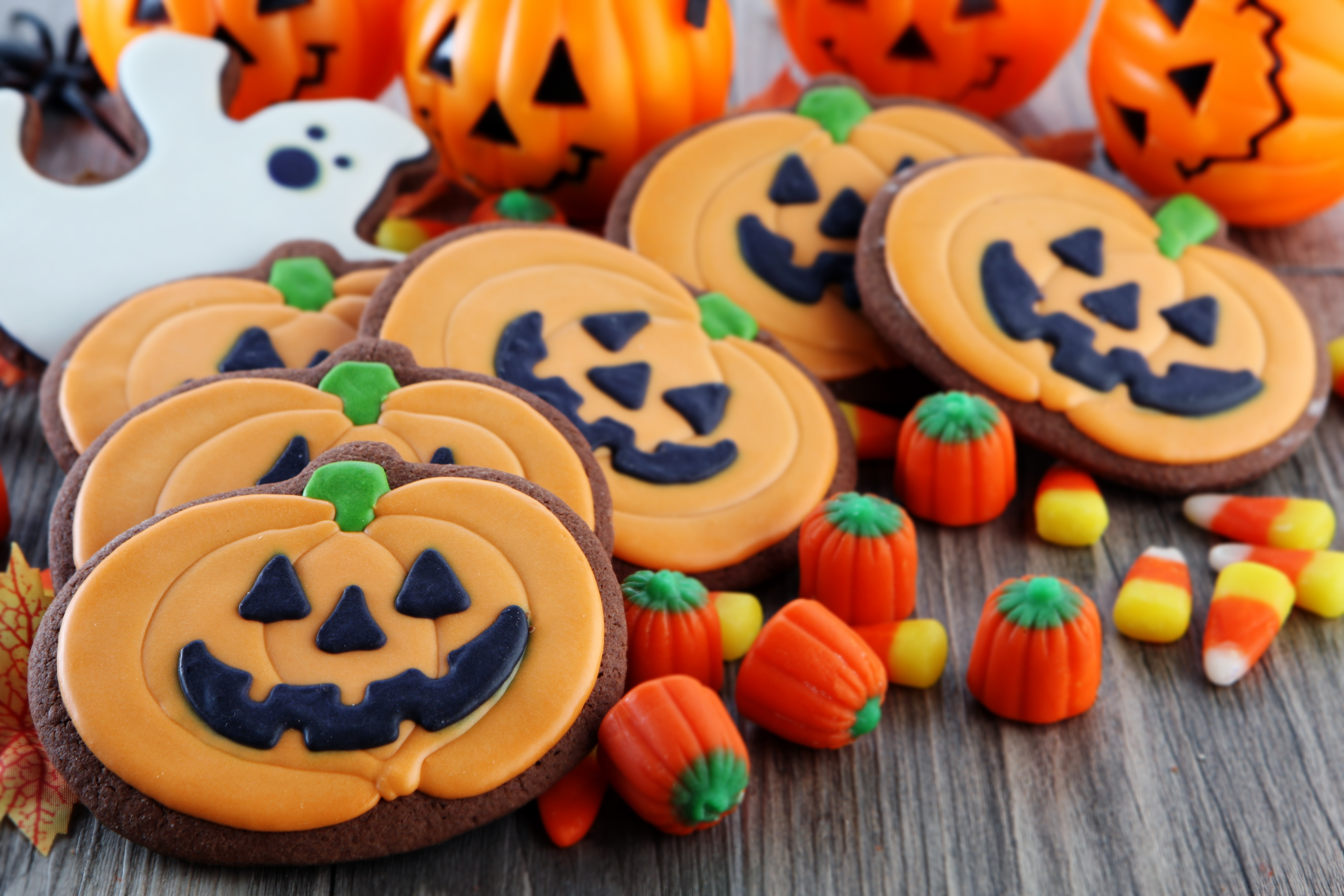 Halloween Pumpkin Cookies Heb