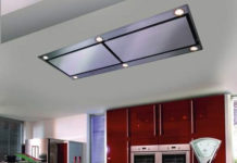 Milieuvriendelijke recirculatiedampkap van Boretti boretti-plafonddampkap