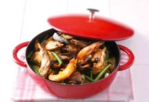 Druppelsgewijze magie dankzij cocotte Staub staub cocotte