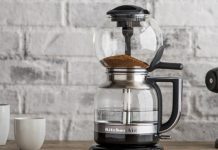 Spectaculair koffie zetten met KitchenAid KitchenAid Siphon Coffee maker