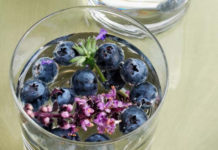 Recept: blauwe bessen – lavendel water blauwe bessen lavendel water