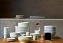 Pastelpracht in Tonale servies Alessi Alessi tonale