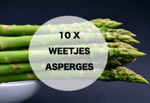 10 X asperge weetjes
