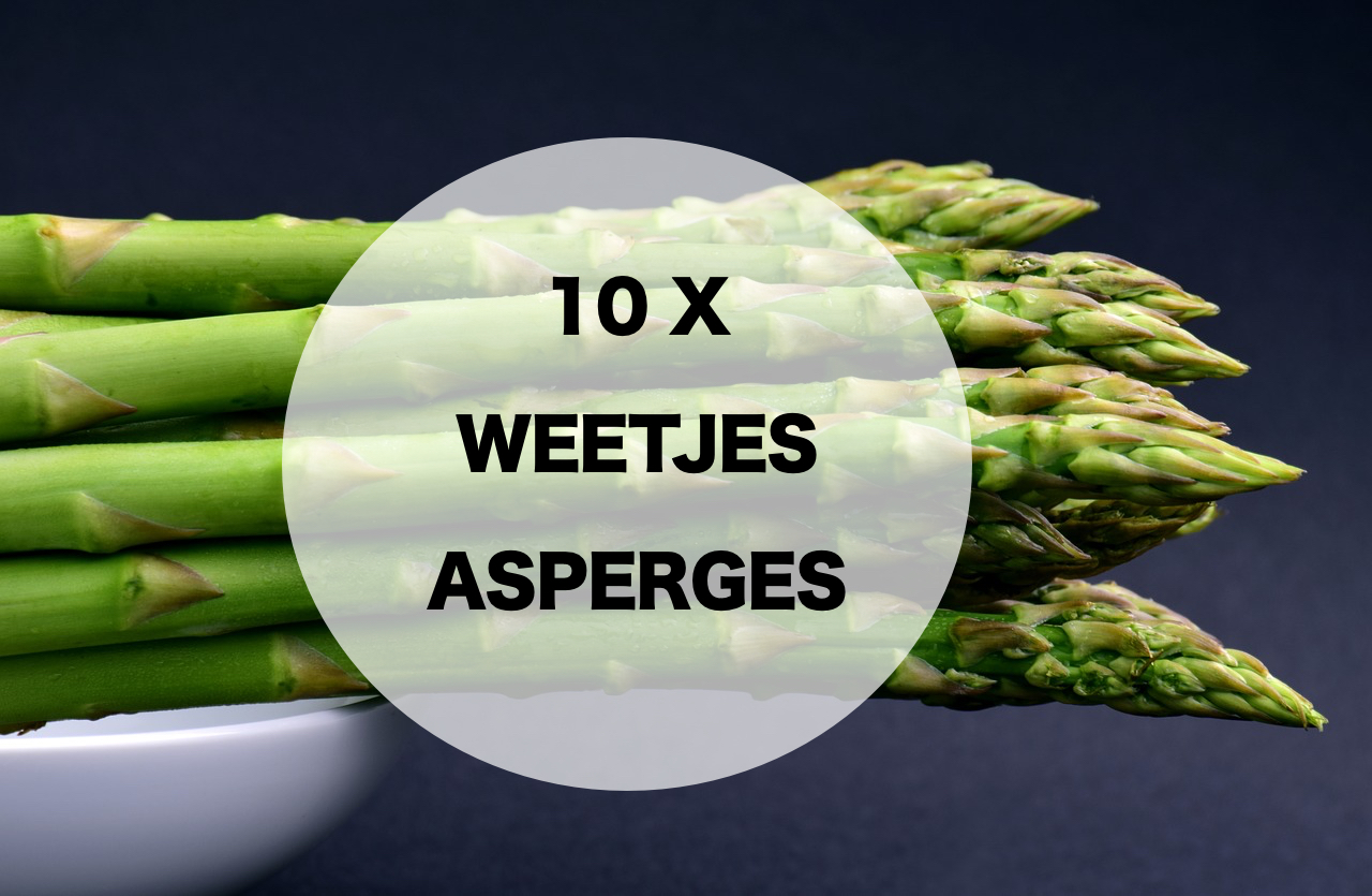 10 X Asperge Weetjes