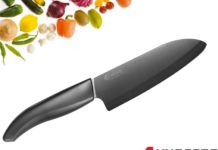 Keramische knaller voor de echte keukenprins kyocera mes keramisch santoku
