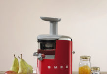 Smeg Slow Juicer: sapjes met een pure, natuurlijke smaak