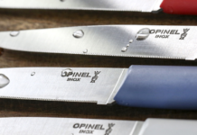 Ontdek de vrolijke kleuren van het Opinel Bon Appétit + tafelmes!