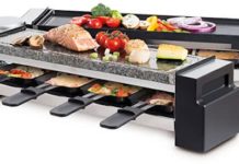 De Foldable raclette & stone grill van Fritel verrast van begin tot einde! Foldable raclette en stone grill
