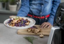 RECEPT: Eendeborst met rode kool en shitakes by Sandra Bekkari philips airfryer