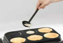 Partyset met 6 trendy wokpannetjes