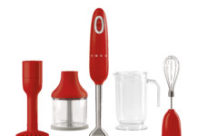 Hier is hij dan: de nieuwe Smeg staafmixer in jaren ’50 design!