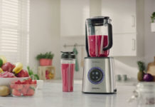 De High Speed-vacuümblender van Philips houdt smoothies langer vers philips