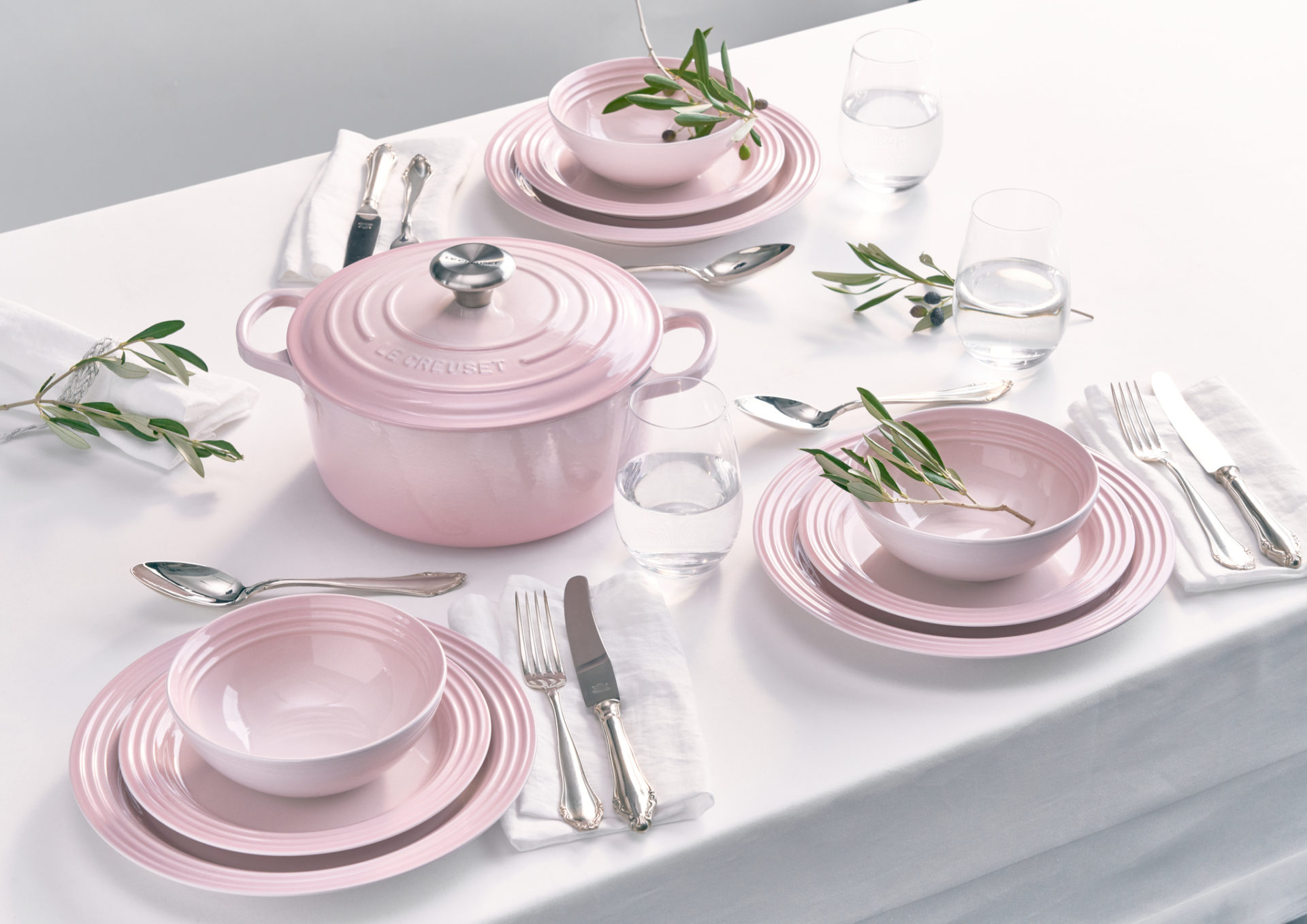 Shell Pink van Le Creuset tijdloze elegantie