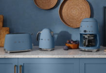 Smeg introduceert Storm Blue: een frisse bries in keukenapparatuur